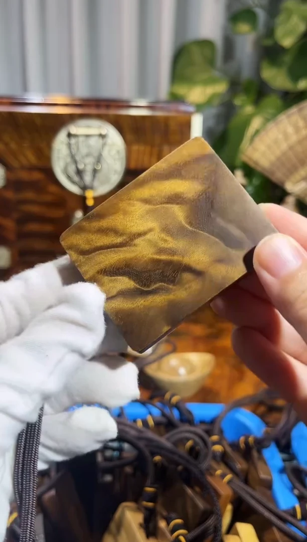 【闪购商品】金丝楠金丝楠木无事牌,一物一拍