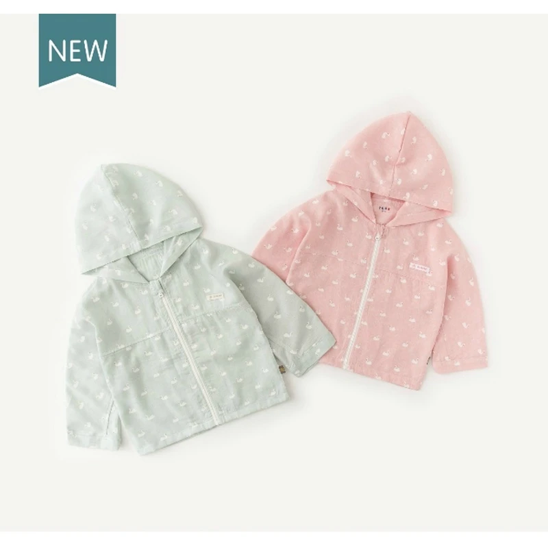 9月-2岁秋款】英格贝贝线下实体店专柜店同款~男女宝印花连帽外套