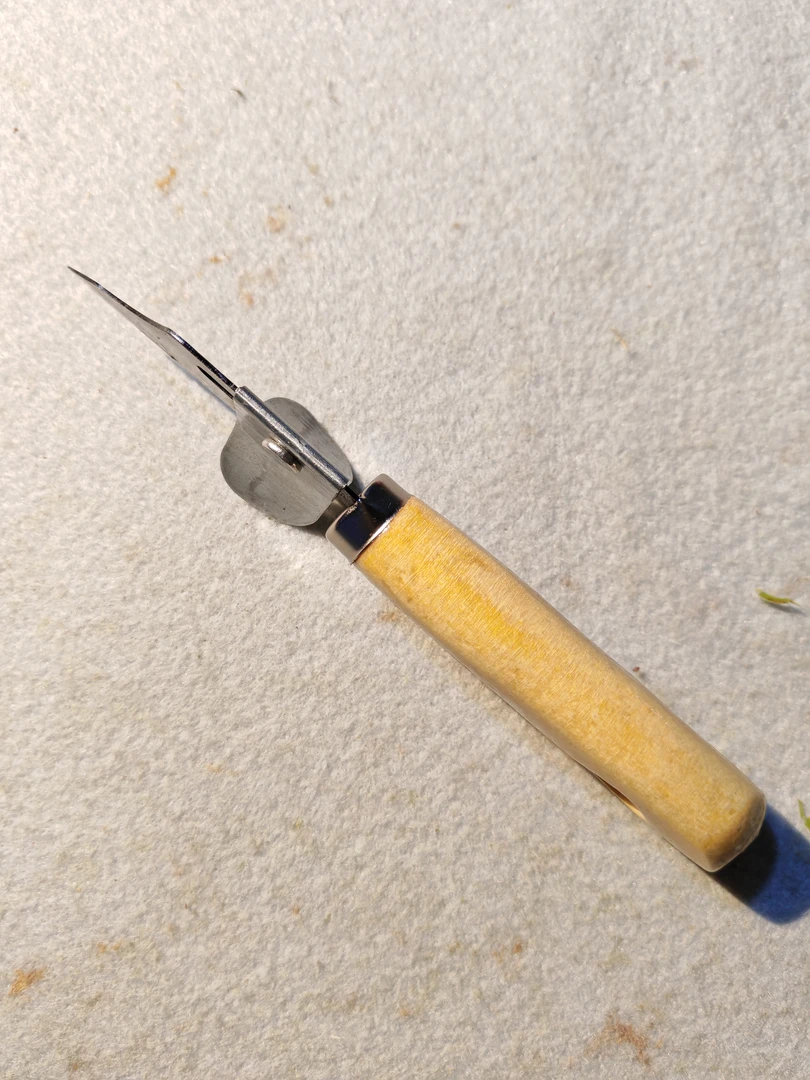 贡菜开条木柄带卡开条不求人新手福音创意神器