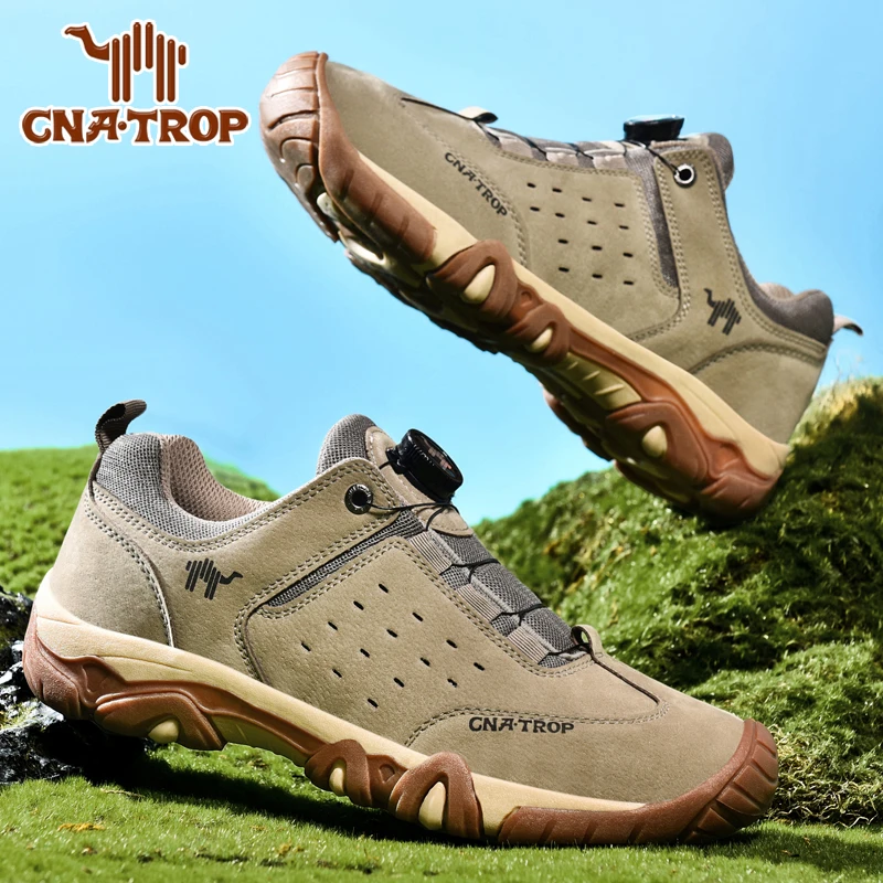 【领航骆驼】男士防滑夏季轻便软底透气防臭劳保鞋耐磨百搭户外男鞋