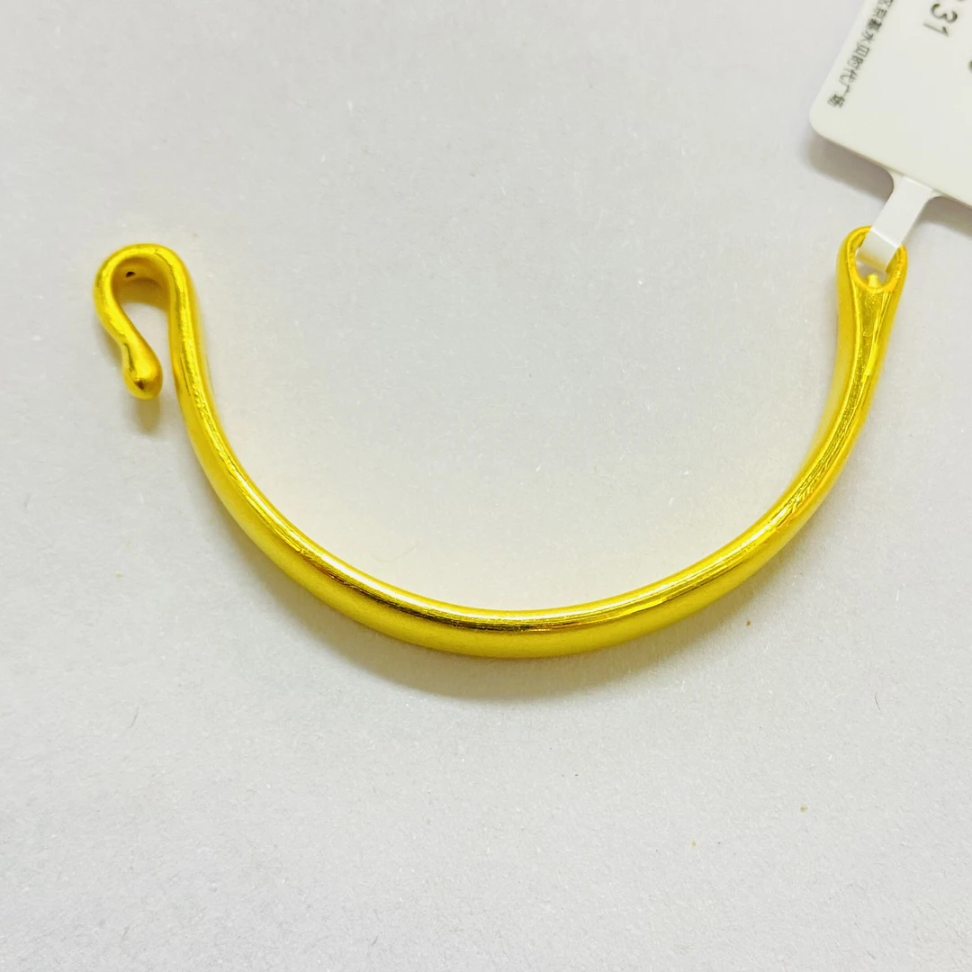 【旺旺金选】 足金999 光面弯管  3.44