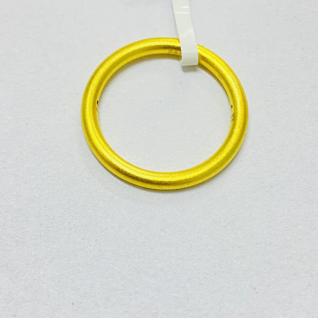 旺旺金选 足金999 经典古法素戒 1549