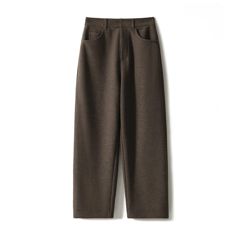 【九月木兮】加长款高阶绒感奶奶裤保暖显瘦糯米裤S73184KZHVG