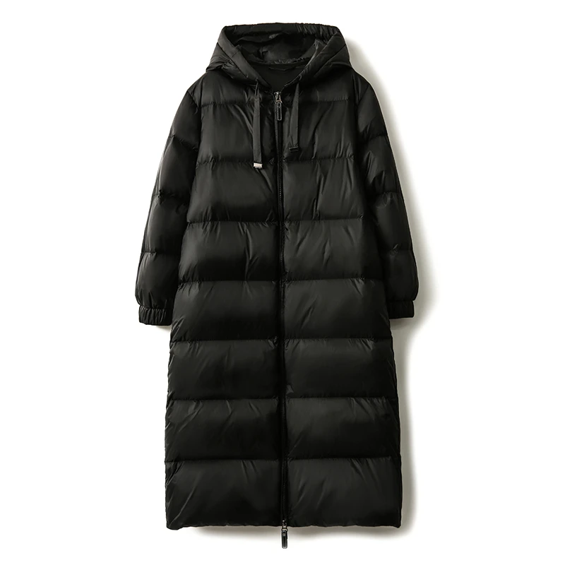 【九月木兮】300克高加厚保暖90白鹅绒中长款羽绒服冬女S62869YRBVL