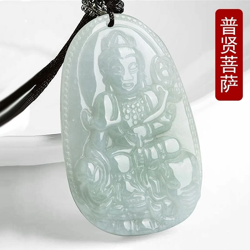 翡翠A货十二生肖守护神挂件玉石鼠牛虎兔龙马属相本命佛