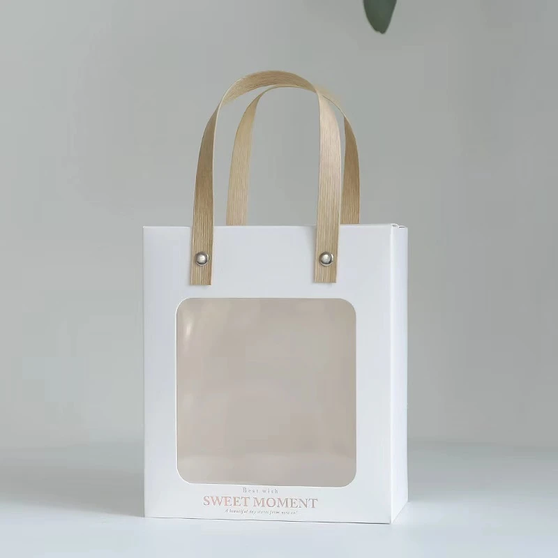 【小狐狸】手提袋礼品袋透明手提袋精美包装袋