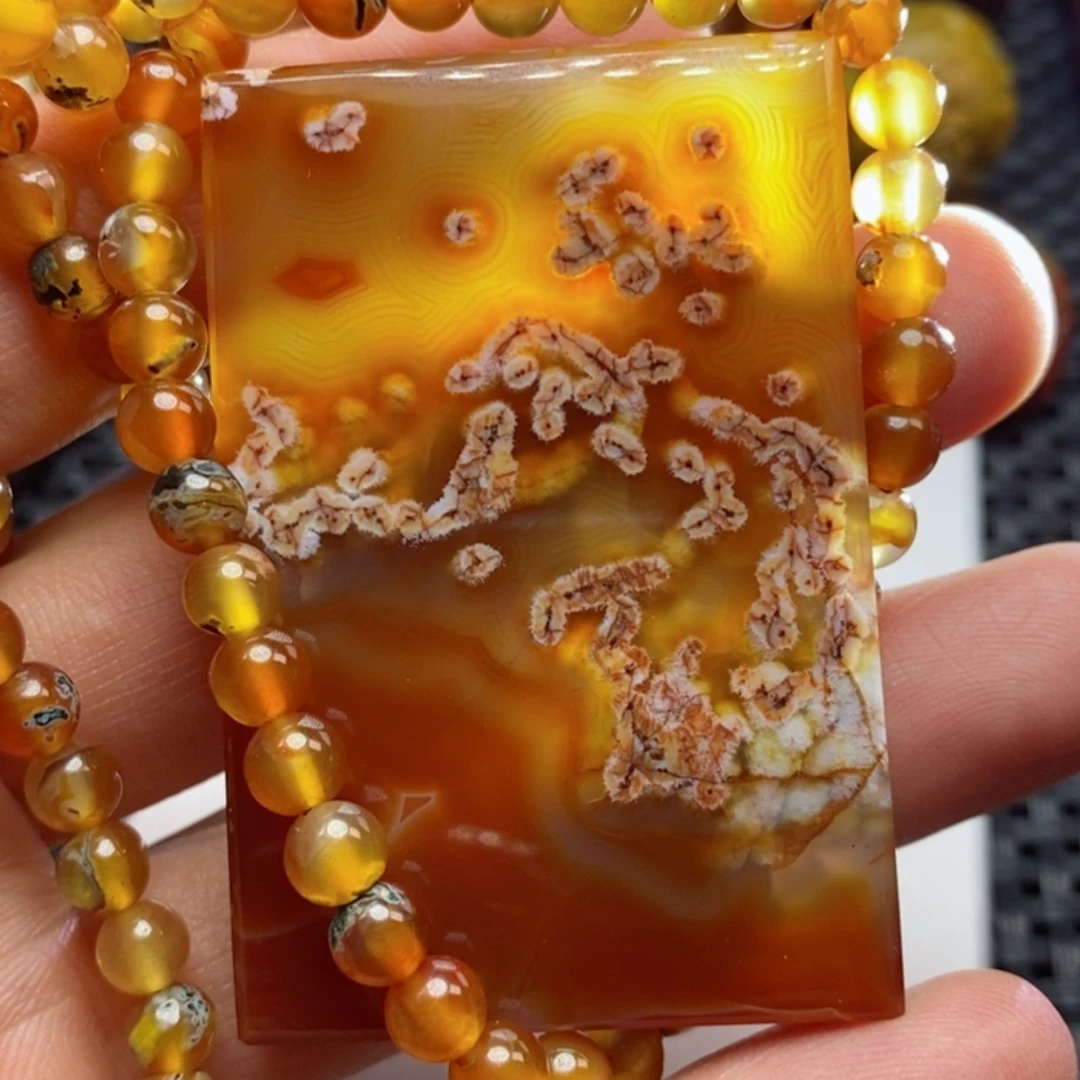 【闪购商品】玛瑙/玉髓牌子未镶嵌哆*