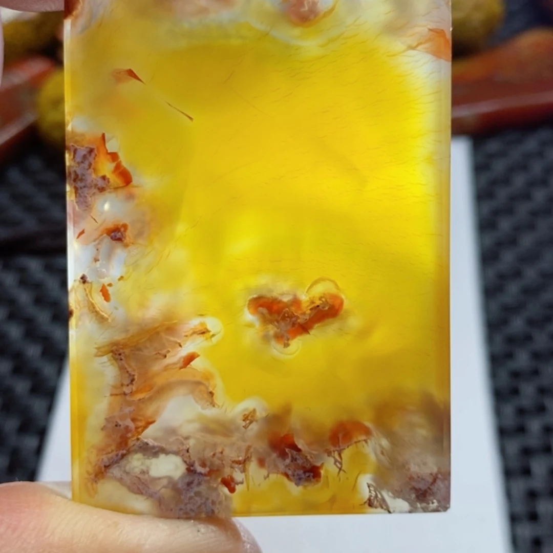 【闪购商品】玛瑙/玉髓牌子未镶嵌哆*