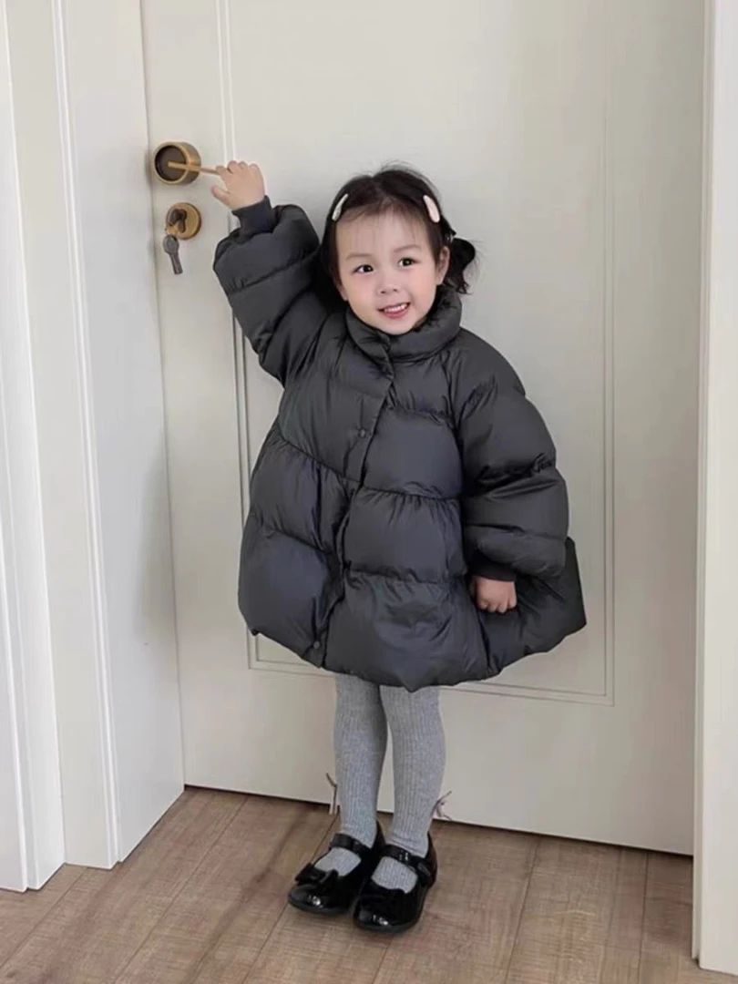 女童棉服加厚2023新款韩版儿童冬季保暖小棉衣宝宝时尚洋气棉祆潮
