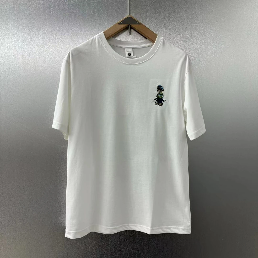 8726#T#男孩#夏季人物刺绣百搭T恤