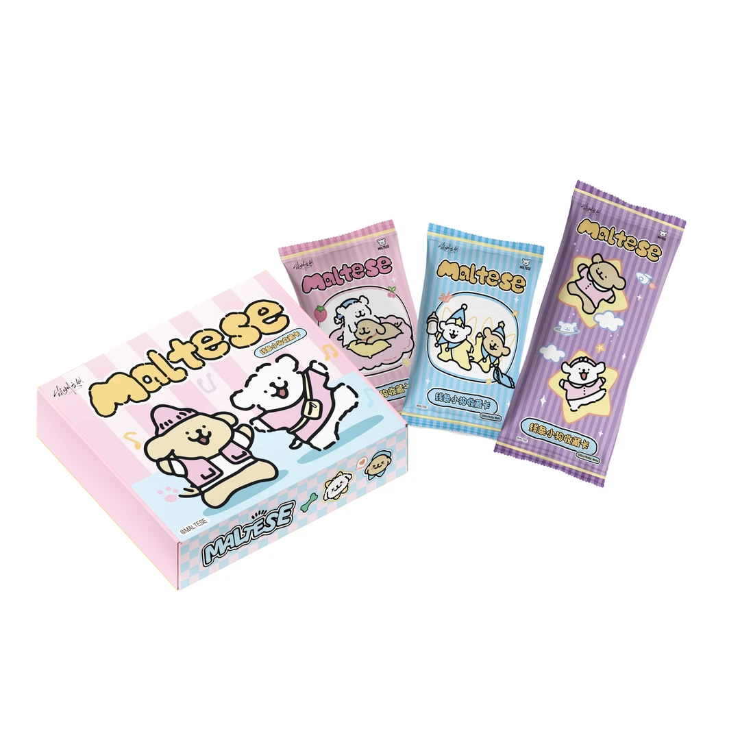 【盒】岚州文创 线条小狗二创 卡牌盲盒（代拆）