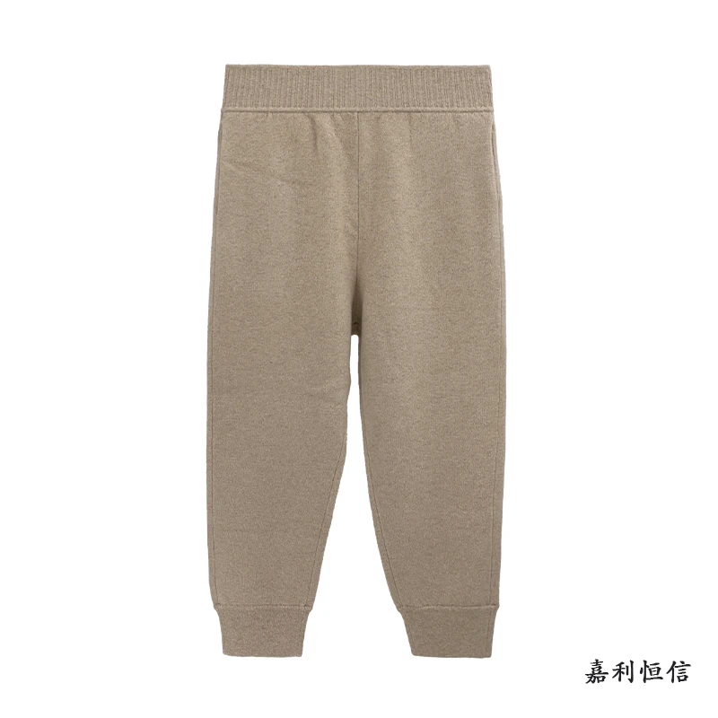 【匠心工艺】时尚百搭双提纯山羊绒休闲裤