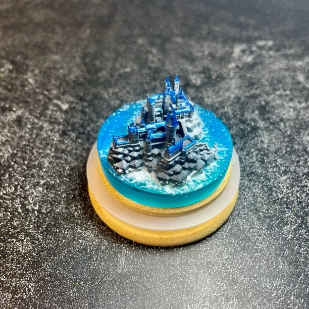 模术Max霍格沃茨城堡手工制作微缩景观模型手办桌面摆件创意礼物