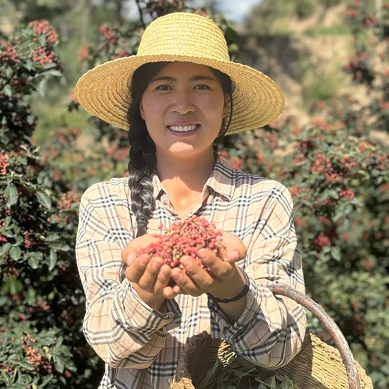 农家刺椒丨老树自家种植自然晾晒无硫精选花椒颗粒下单干货包邮