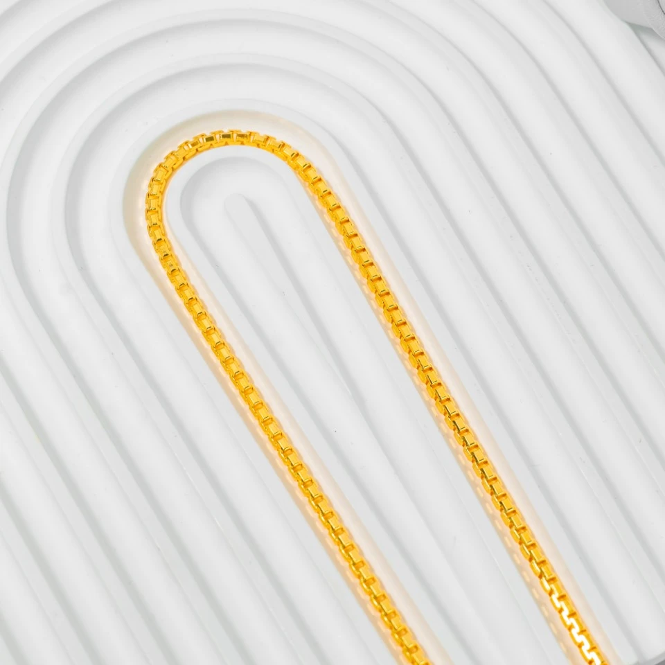 链子足银 长城项链