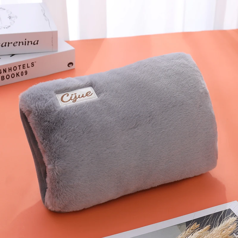 暖宝宝充电暖宫毛绒暖手宝充电暖水袋可拆洗防爆暖手袋热敷暖肚