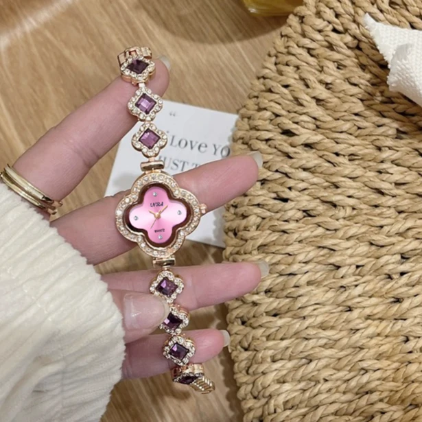 【INRA品牌】幸运四叶草系列手链女士腕表 6812 H