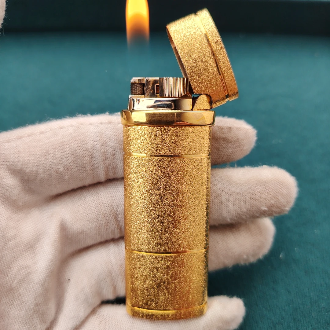 以撒简奢中古充气打火机链接可调火AA72p