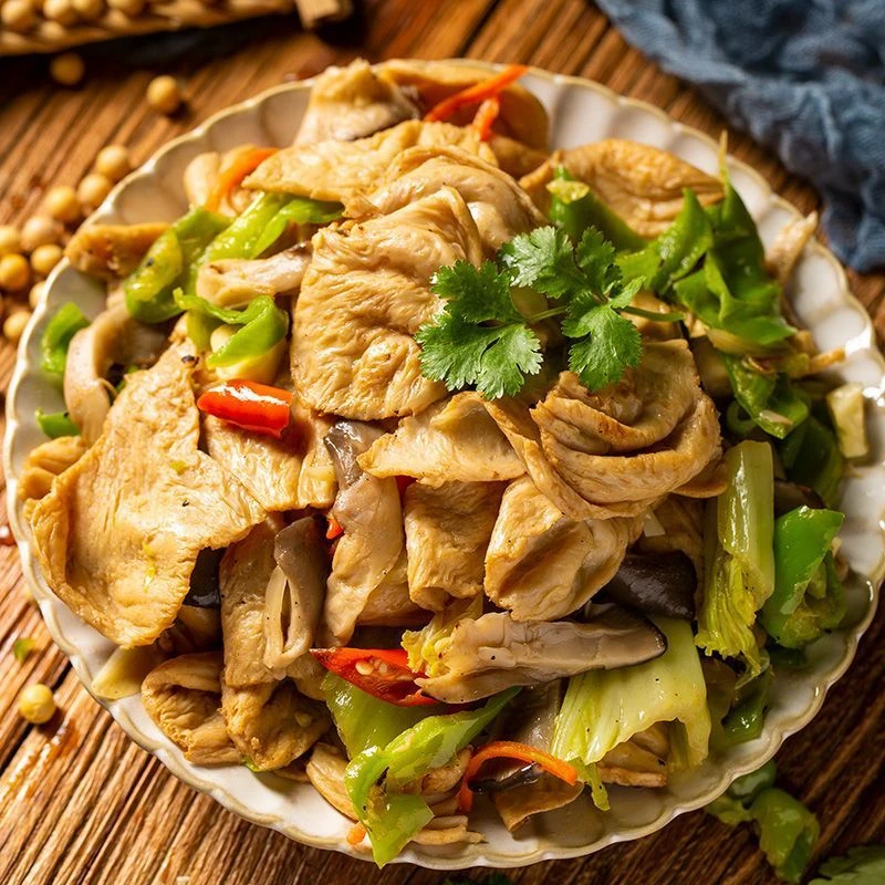 【发950g】农家素肉大豆耳东北干货无盐粒豆皮素鸡豆筋干货豆制品