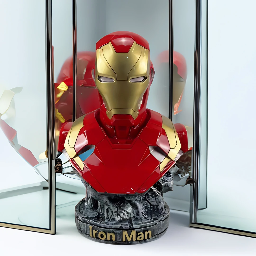 钢铁侠手办树脂摆件客厅家居展示柜装饰礼物轻奢高档收藏品网红