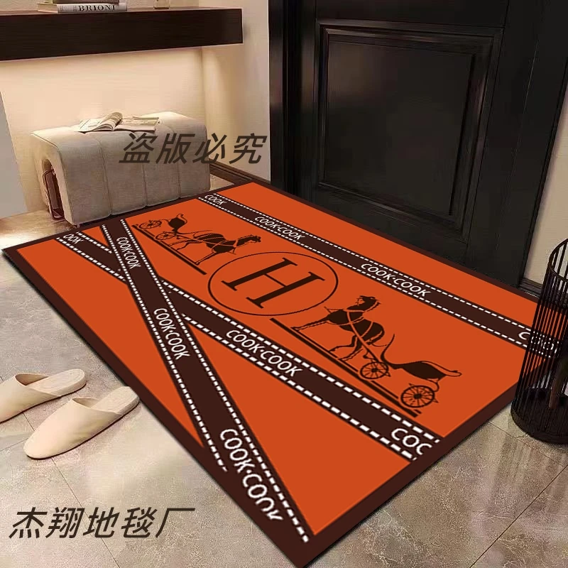 《新人礼》潮流奢华家用大门口入户门卧室耐磨耐用地毯软装地毯团