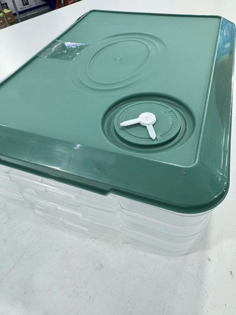 三层饺子盒专用冻饺子盒冰箱收纳盒家用大容量速冻混沌冷冻保鲜盒