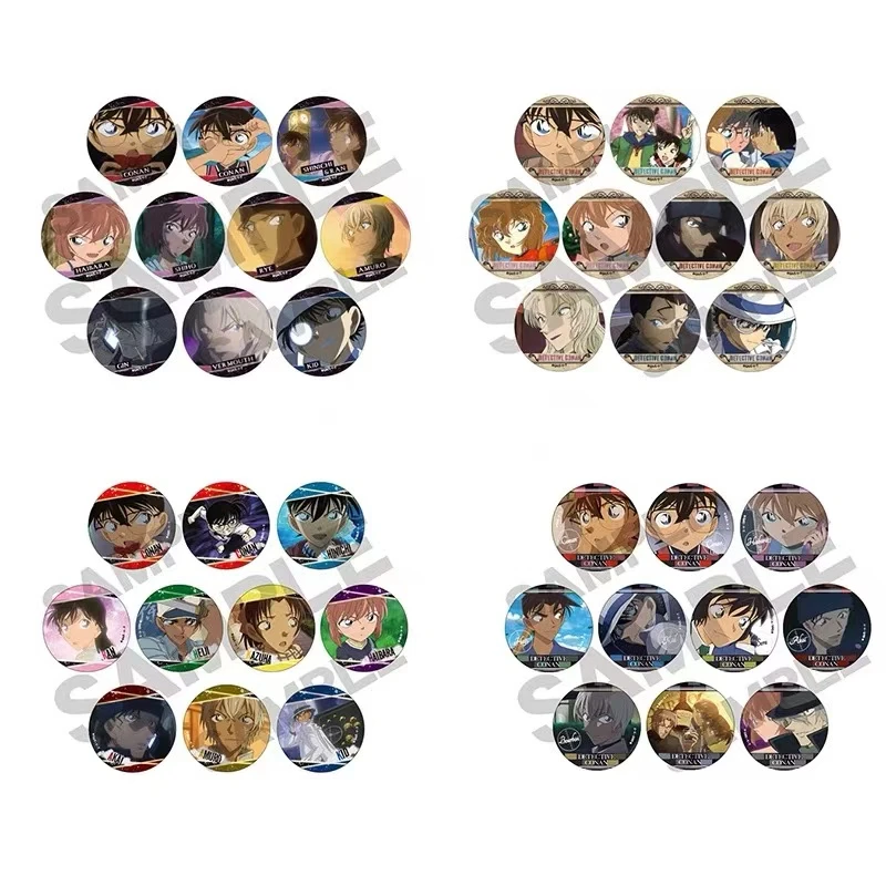 日谷 名侦探柯南 CRUX场面徽章1-2-3-4弹吧唧 盲盒