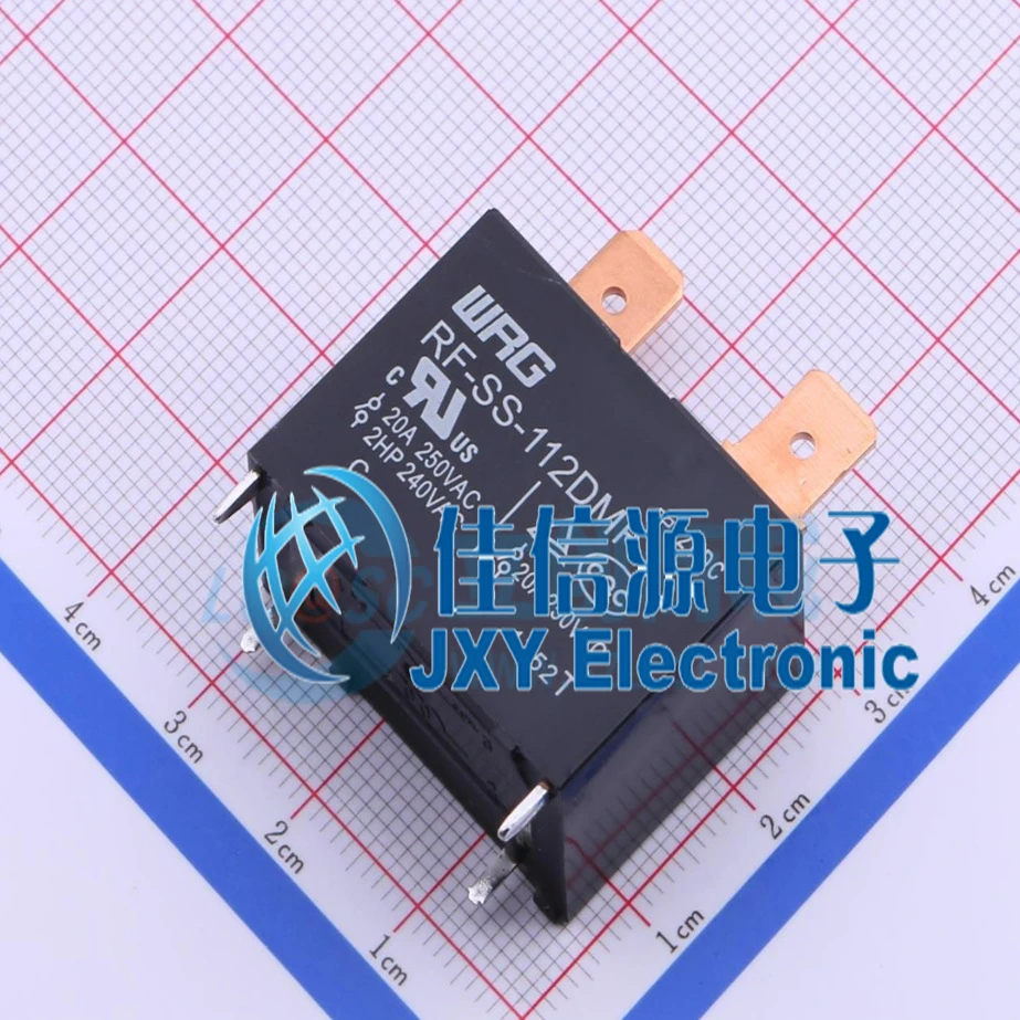 功率继电器       RF-SS-112DMF   WRG(旺荣集团) 12V 25A