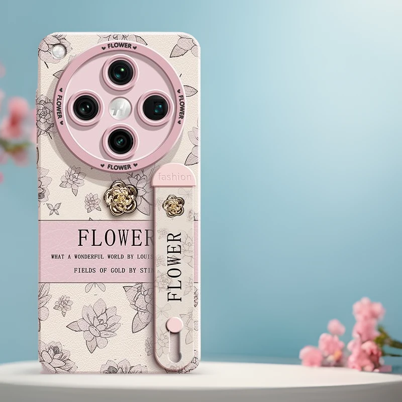 X8轻奢OPPOFind手机壳液态硅胶7fPro8带支架适用名媛风