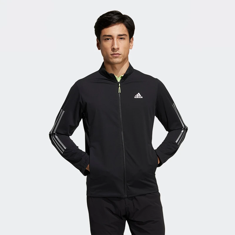adidas/阿迪达斯高尔夫服装男士夹克外套golf运动外套长袖拉链
