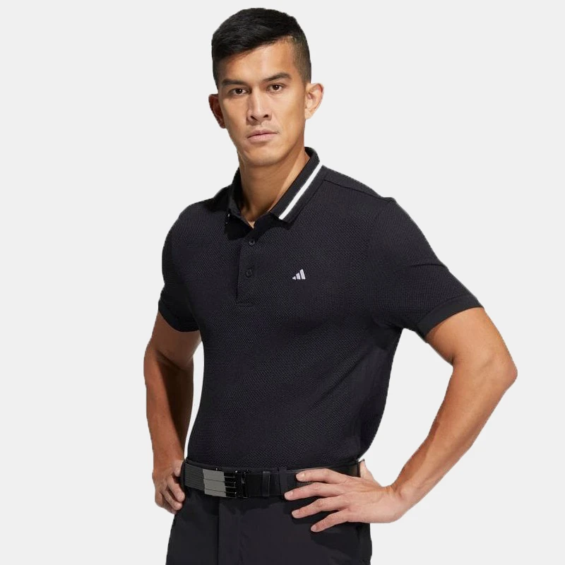 adidas/阿迪达斯高尔夫服装夏季T恤新款 舒适运动短袖翻领POLO衫
