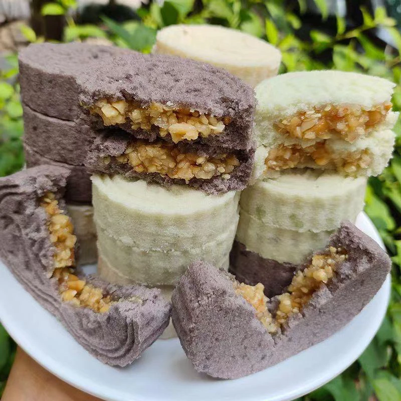 广西容县佳香大夹心糯米饼糕点传统零食家乡大夹心米饼广西土特产