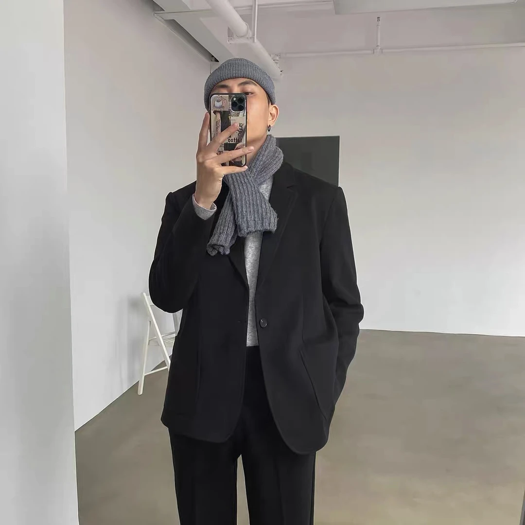 西装微阔版型/颜色/码数/随机