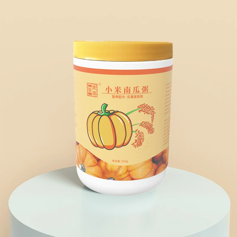 鹿乡 小米南瓜粥 营养早餐  520g/罐*2细腻 简易冲泡 口感浓郁