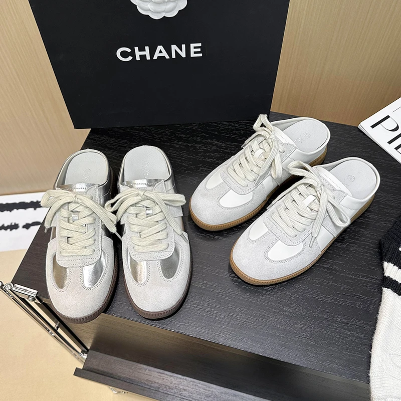 2024年新款小个子内增高时尚厚底透气德训鞋