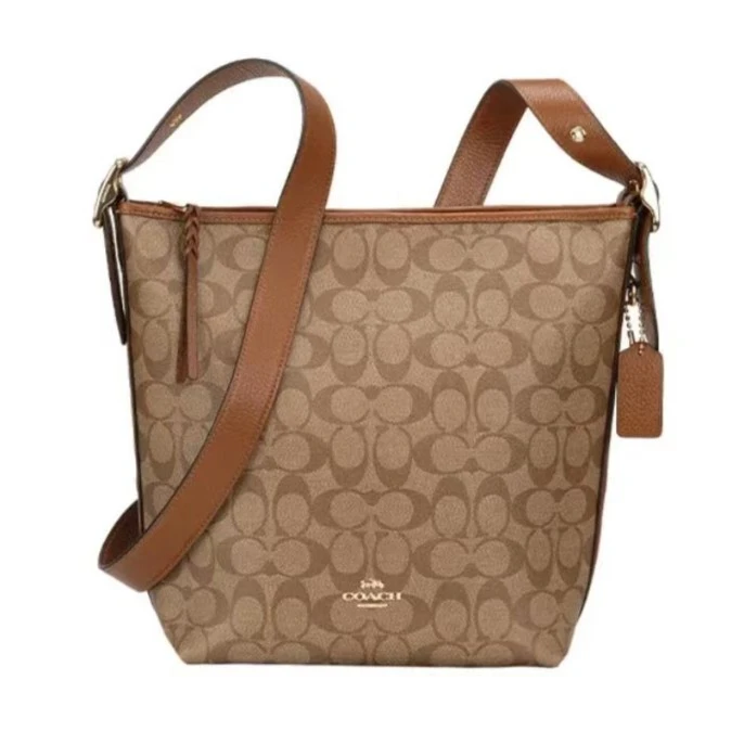 全新未使用 COACH/蔻驰 单肩斜挎流浪女包（23×29×5）