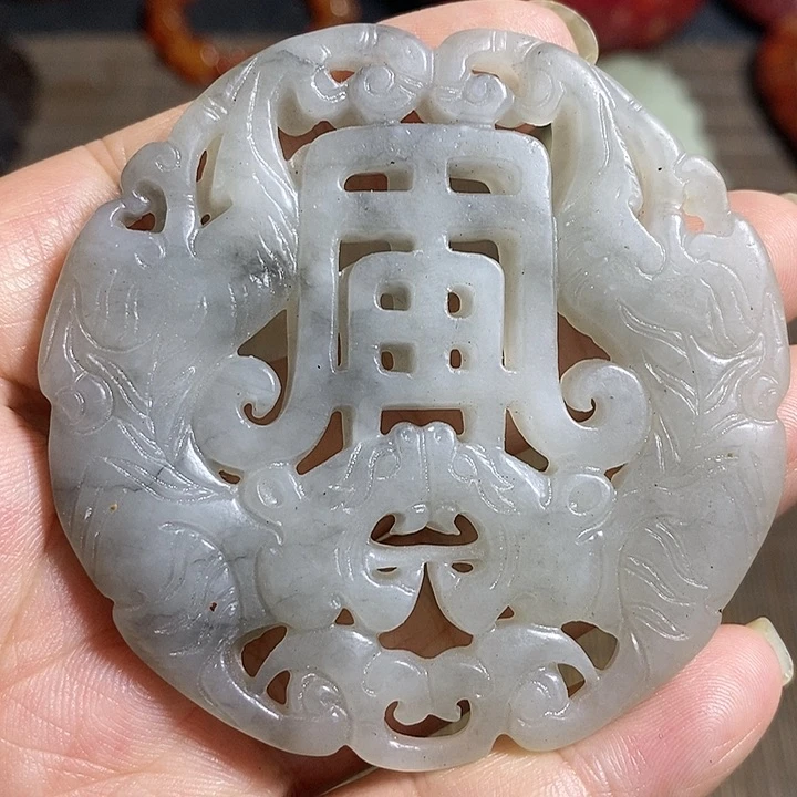 和田玉（糖玉）颈饰未镶嵌