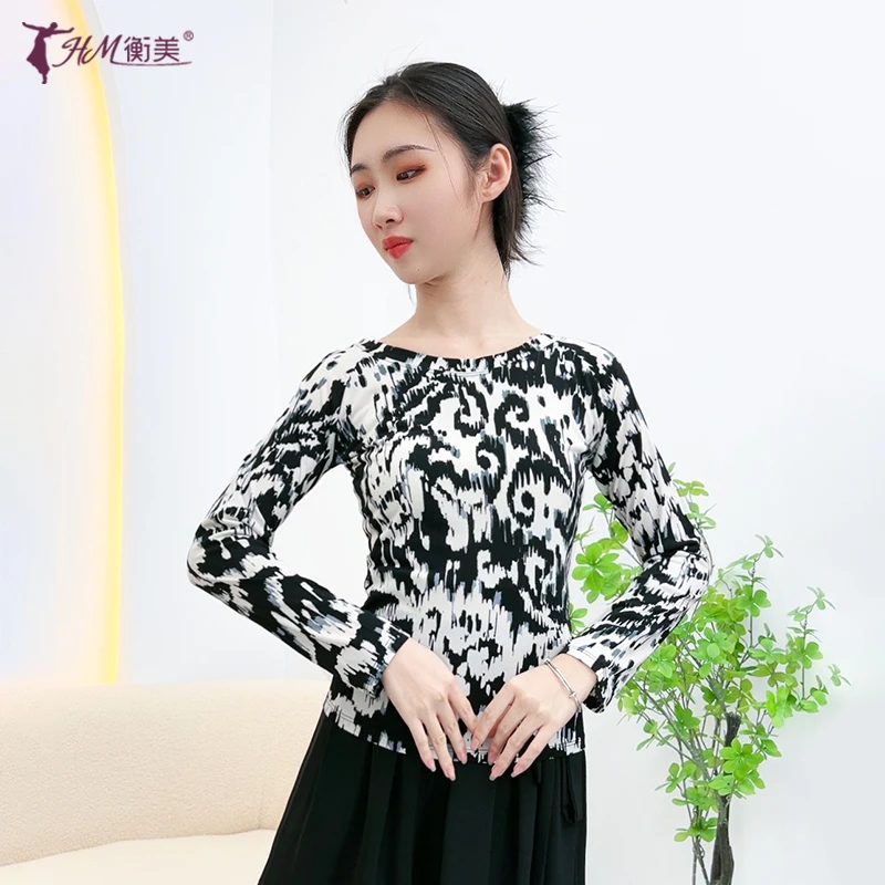 现代舞练功服古典舞服装女中国舞演出服专业考级艺考舞蹈服上衣