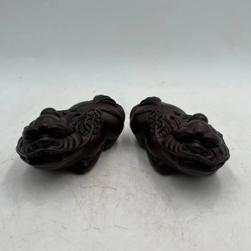 HT 一对貔貅 长12 宽6 高5 XL0356