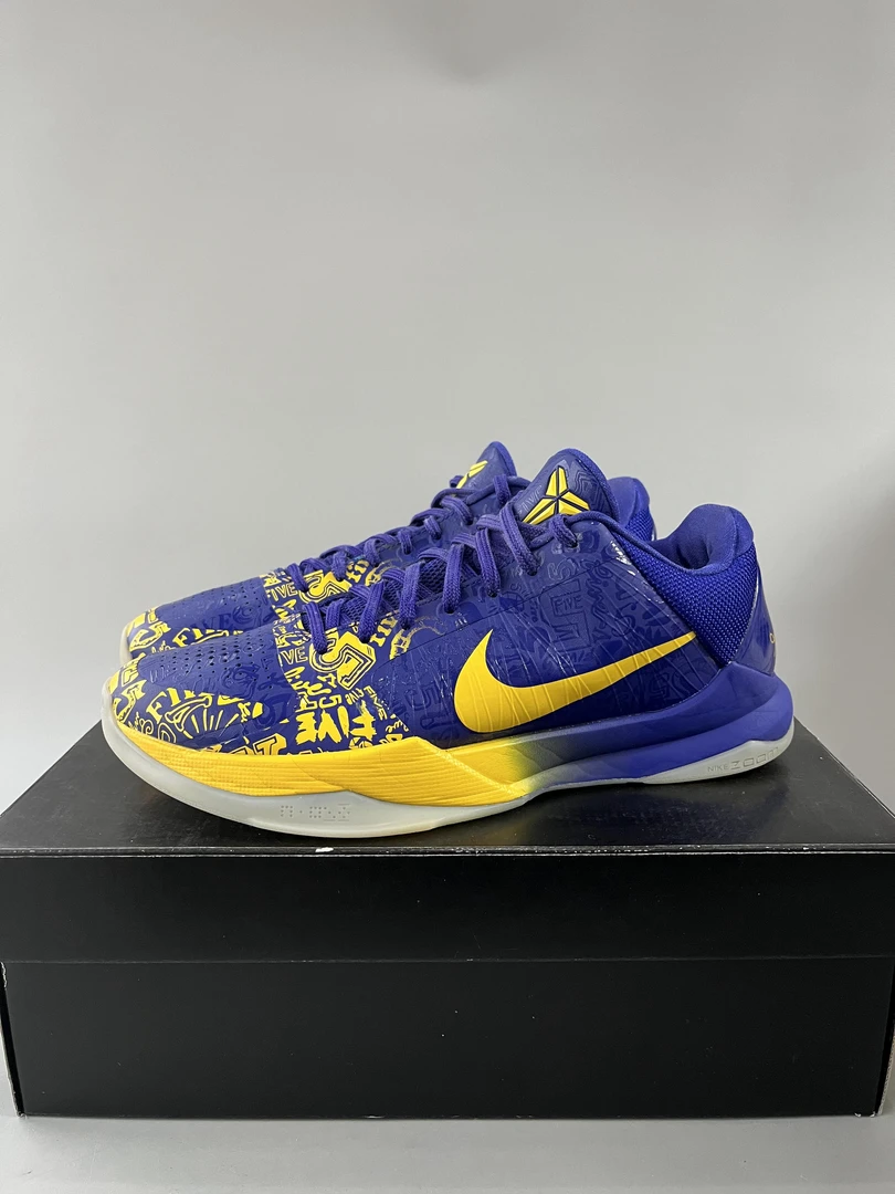 Nike Zoom Kobe 5 zk5 五冠王 篮球鞋 42.5码原盒 95新