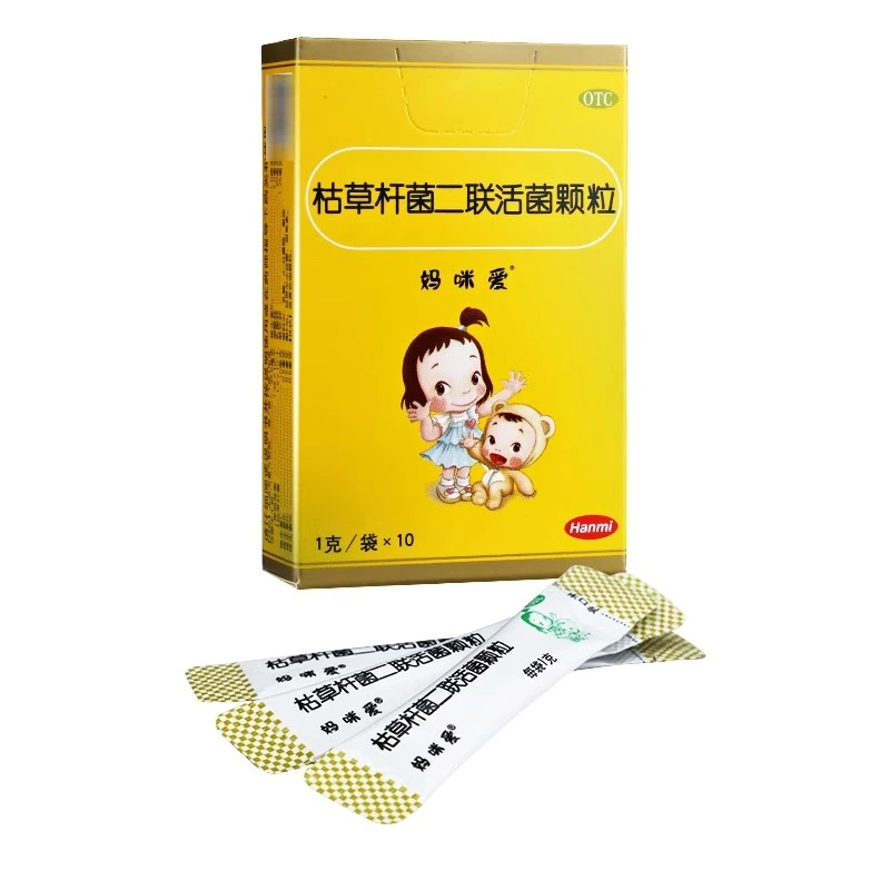 Mamiai/妈咪爱枯草杆菌二联活菌颗粒1g*10袋肠道菌群失调腹泻便秘