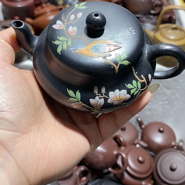 紫砂茶壶潍****室划痕微瑕