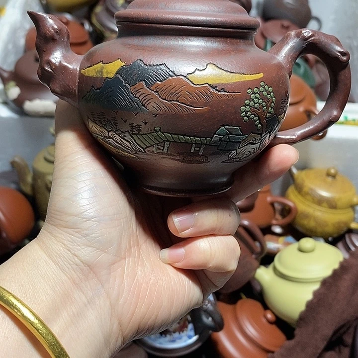 紫砂茶壶微瑕微瑕