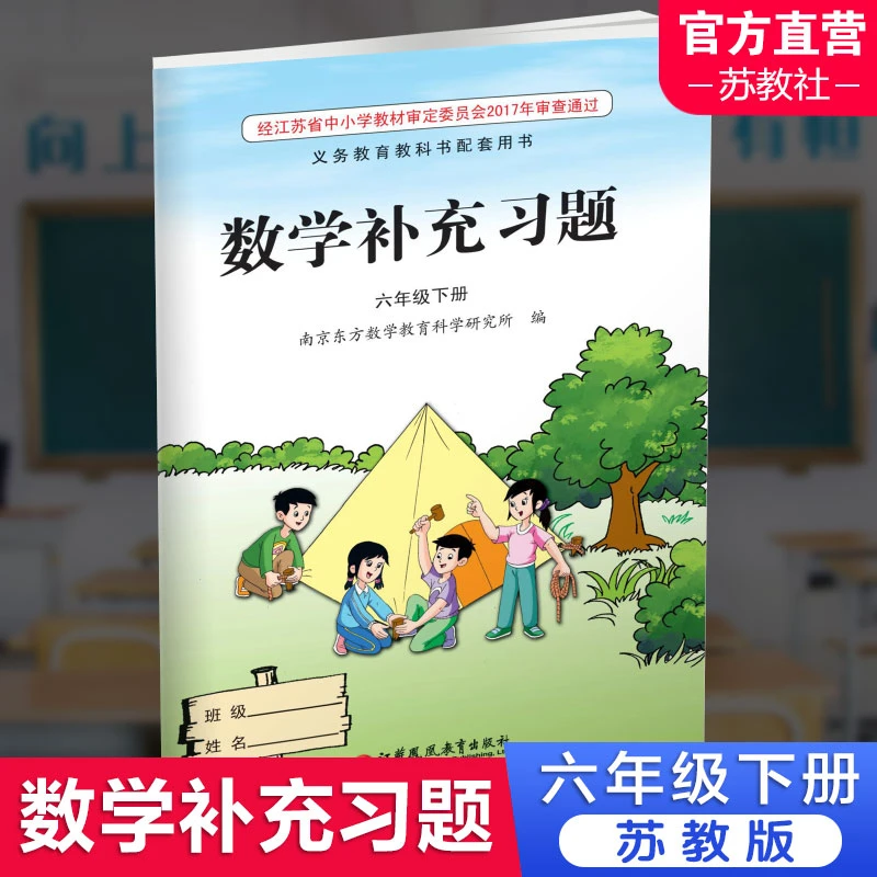 2024春 补充习题 小学数学六年级下册6下 课标苏教版 含电子答案