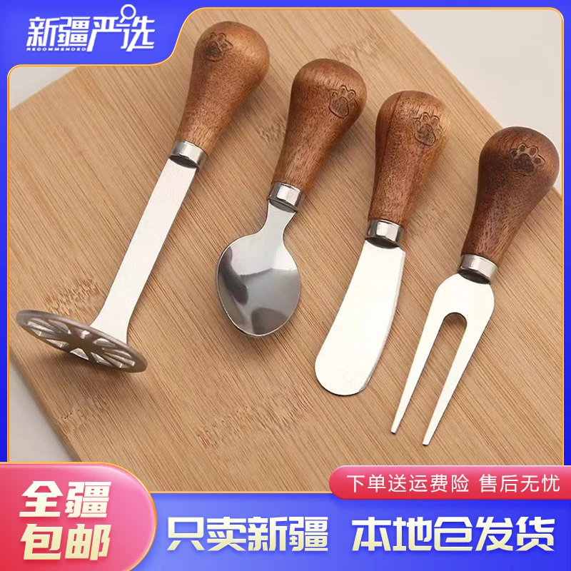 新疆包邮胖墩手柄捣泥器加厚不锈钢压泥器土豆紫薯泥压泥神器可爱