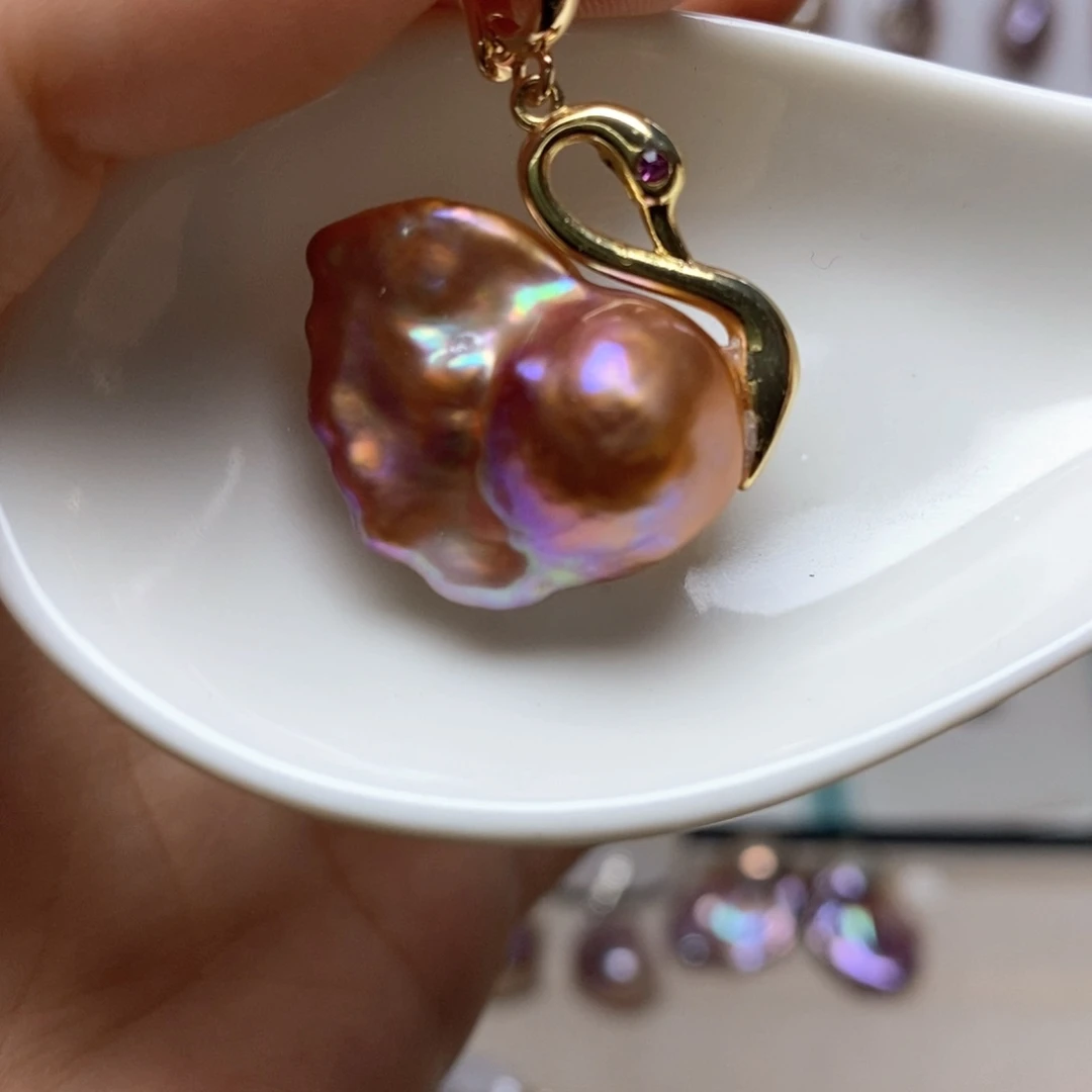 淡水珍珠其它银S925镶嵌F807