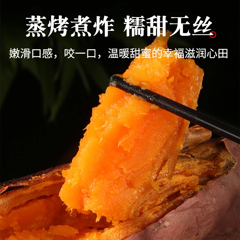 【自营甄选】山东烟薯25号蜜薯糖心红薯2024年新鲜烤番薯正宗3/9斤