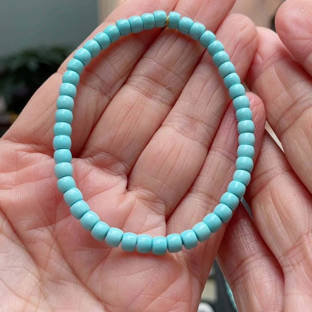 绿松石手串未镶嵌