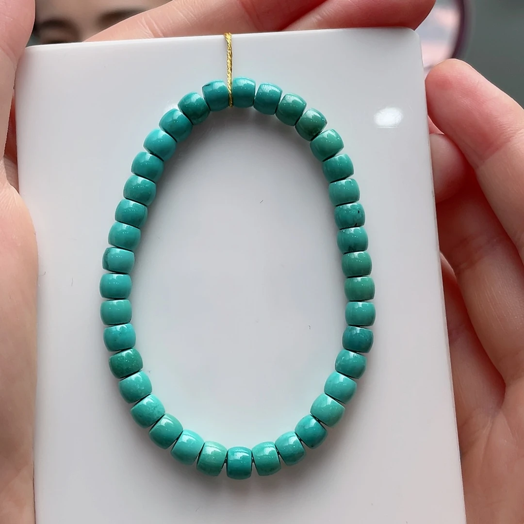 绿松石手串未镶嵌?****！