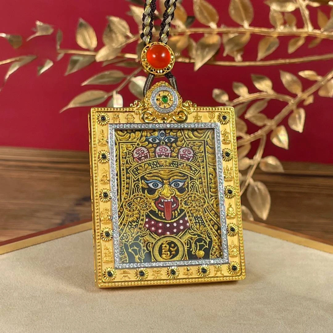 【嘉一珠宝】扎基拉姆高定卡卡K金吊坠 AC6148